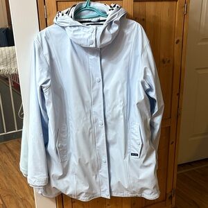Saint James baby blue lined jacket